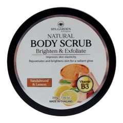 BodyXpert Spa Garden مقشّر الجسم بخشب الصندل والليمون