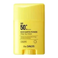 The Saem Eco Earth Power Clear Sun Stick SPF 50+ PA++++