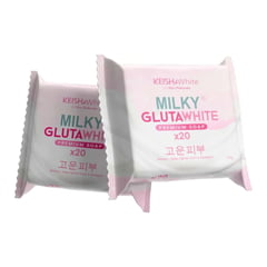 Keisha White Skin Naturals Milky GlutaWhite Premium Soap