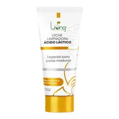 Living Dermocosmética Científica Leche Limpiadora Ácido Láctico