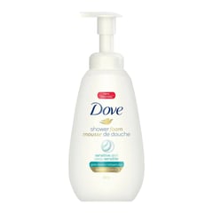 Dove Shower Foam Sensitive Skin Foaming Body Wash