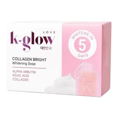 Love K-Glow Collagen Bright Whitening Soap