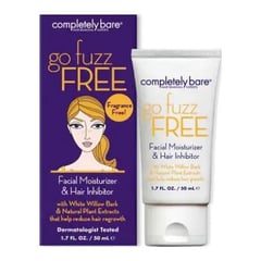 Completely Bare Go Fuzz Free Facial Moisturizer & Hair Inhibitor