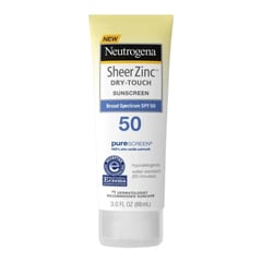 Neutrogena Sheer Zinc Sunscreen Face Lotion - SPF 50
