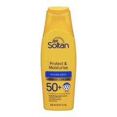 Boots Soltan Protect & Moisturise Lotion SPF 50+