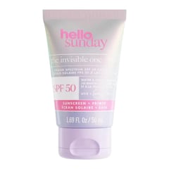 Hello Sunday The Invisible One SPF 50 Sunscreen + Primer With Hyaluronic Acid