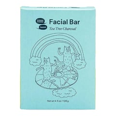Meow Meow Tweet Facial Bar Tea Tree Charcoal