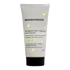 SkinDivision 2% Salicylic Acid + Charcoal Acne Cleanser