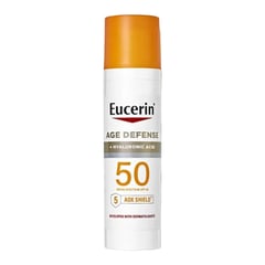 Eucerin Age Defense SPF 50 Face Sunscreen Lotion with Hyaluronic Acid