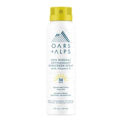 Oars + Alps 100% Mineral Antioxidant Sunscreen Spray SPF 30