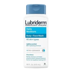Lubriderm Daily Moisture Body Wash Lightly Scented