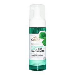 By Nature Clarifying Foaming Cleanser with Hyaluronic Acid + Cica + Niacinamide