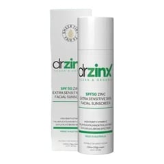 Dr Zinx Organic Extra Sensitive Mineral Sunscreen SPF 50 Zinc + Thuja