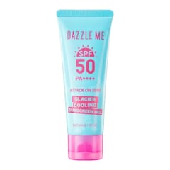 Dazzle Me Attack On Sun! Glacier Cooling Sunscreen Gel SPF 50