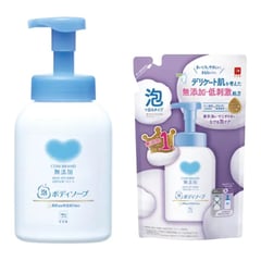 Cow Brand Mutenka Additive-Free Foam Body Soap