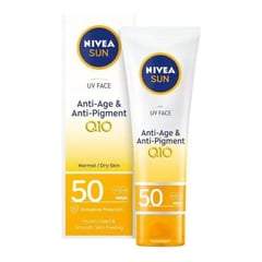 Nivea UV Face Anti-Age & Anti-Pigment Sun Cream SPF50