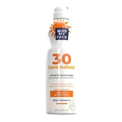 Kiss My Face Bare Naked Mineral Sunscreen Spray SPF 30
