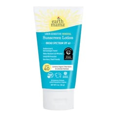 Earth Mama Organics Uber-Sensitive Mineral Sunscreen Lotion SPF 40