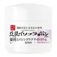 SANA Nameraka Honpo Medicinal Wrinkle Night Cream White