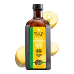 Nature Spell Authentic Jamaican Black Castor & Rosemary Hair Oil