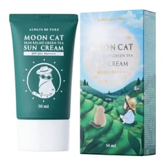 Always Be Pure Moon Cat Skin Relief Green Tea Sun Cream (SPF 50+ / Pa++++)