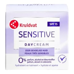 Kruidvat Sensitive SPF 15 Dagcrème Voor De Zeer Gevoelige Huid (SPF 15 Day Cream for Very Sensitive Skin)
