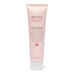 Natio Rosewater Hydration Gentle Cream-Gel Face Cleanser