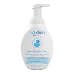 Live Clean Baby Gentle Moisture Tearless Foaming Wash