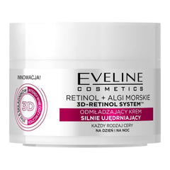 Eveline Retinol + Sea Algae Intensely Firming Rejuvenating Day And Night Cream