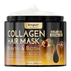 Kinpur Organic Cosmetics Collagen Hair Mask With Keratin & Biotin