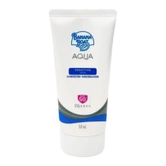 Banana Boat Aqua Sensitive Skin UV Protection Suncreen Lotion SPF50+ PA++++