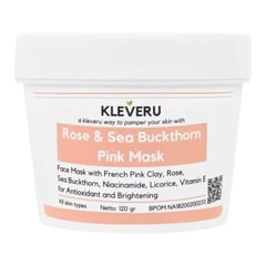 Kleveru Rose & Sea Buckthorn Pink Mask