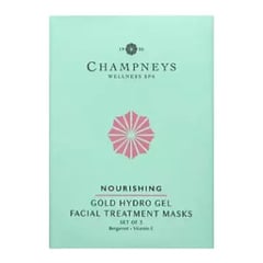 Champneys Nourishing Gold Hydro Gel Facial Treatment Masks