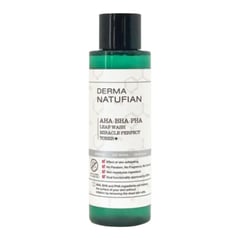 Derma Natufian AHA BHA PHA Leaf Wash Miracle Perfect Toner