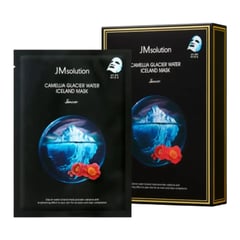 JMsolution Camellia Glacier Water Iceland Mask Snow