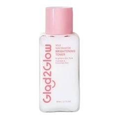Glad2Glow Milk Niacinamide Brightening Toner