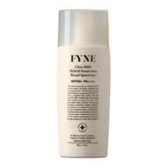 Fyne Ultra Mild Hybrid Sunscreen Broad Spectrum SPF 50+