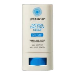 Little Urchin Natural Zinc Stick Clear SPF 50+