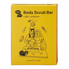 Meow Meow Tweet Body Scrub Bar Coffee Cardamom