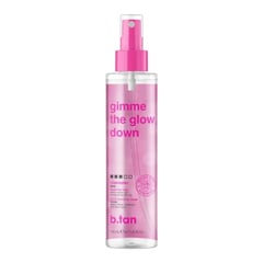 B.Tan Gimme The Glow Down Rosewater Dark Facial Tan Mist