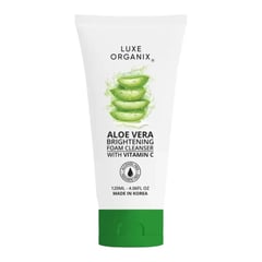Luxe Organix Aloe Vera Brightening Foam Cleanser With Vitamin C