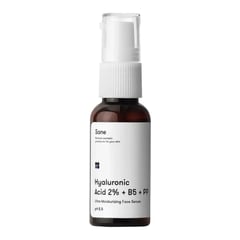 Sane Hyaluronic Acid 2% + B5 + PP Ultra-Moisturizing Face Serum