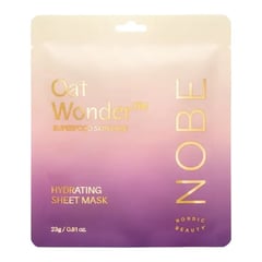 Nobe Superfood Skincare Oat Wonder Hydrating Sheet Mask