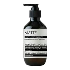 Matte Beauty Double Cleanse Acne Face Wash With 5% Salicylic Acid