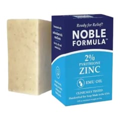 Noble Formula Emu Oil 2% Pyrithione Zinc (ZnP) Bar Soap