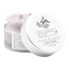 Grounded Sage Blueberry and Cornflower Hydra Well Night Cream