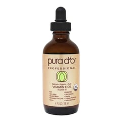 Pura D'or 70,000 IU Certified Organic Vitamin E Oil