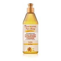 Creme of Nature بيور هاني هير فود سترينثنينغ بيور ديلايت كلينزر خالٍ من الكبريتات