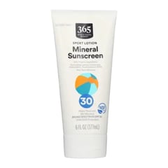 365 Everyday Value Mineral Sport Sunscreen Lotion SPF 30