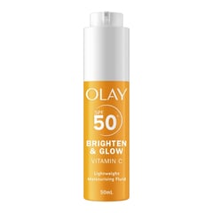 Olay Vitamin C Brighten & Glow Lightweight Moisturizing Fluid SPF 50+